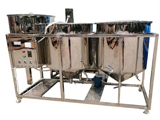 Separador centrífugo de discos para refinación de aceites vegetales en Cuba