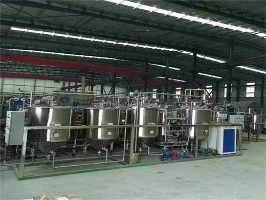 Equipos para planta de refinación de aceite de maní-maquinaria de prensa de aceite en Perú