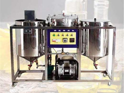 equipo de refinería de aceite comestible aceite vegetal – máquina de aceite en Argentina